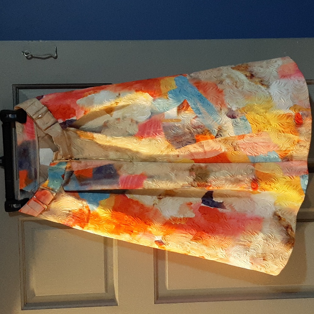 Colorful Abstract Women's Skirt